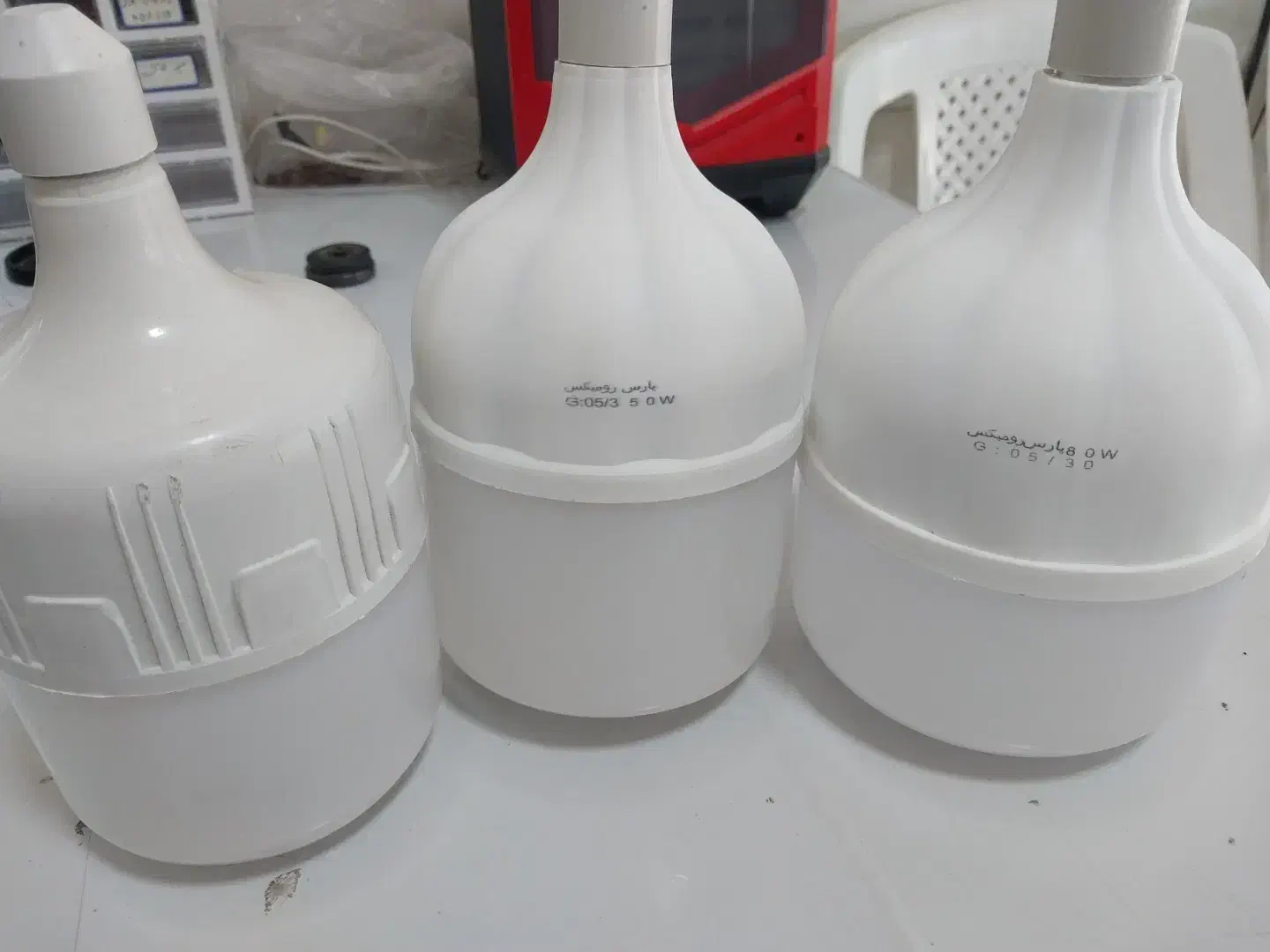 لامپ۵۰ وات ۶۰ وات و ۸۰ وات ۵۰ درصد oof|لامپ و چراغ|نورآباد, |دیوار