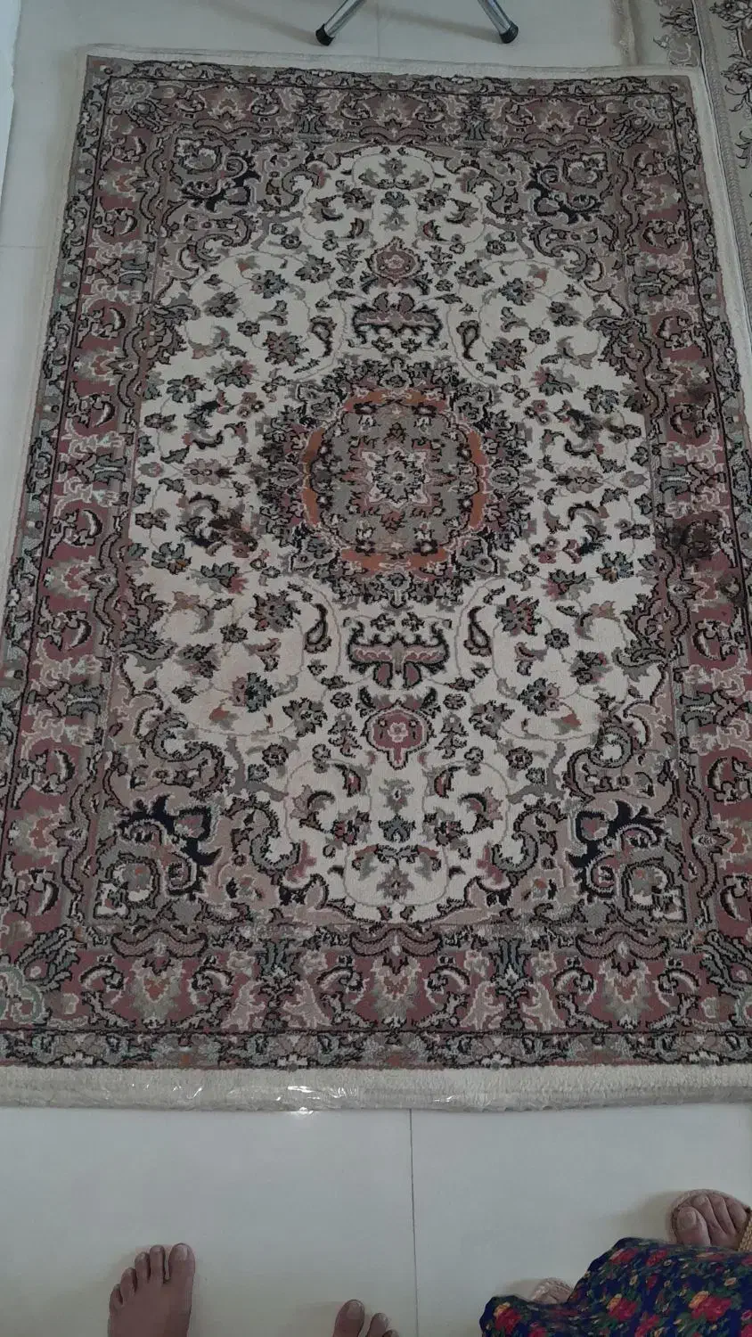 قالیچه ترکمن دستباف|فرش|مشهد, شهرآرا|دیوار