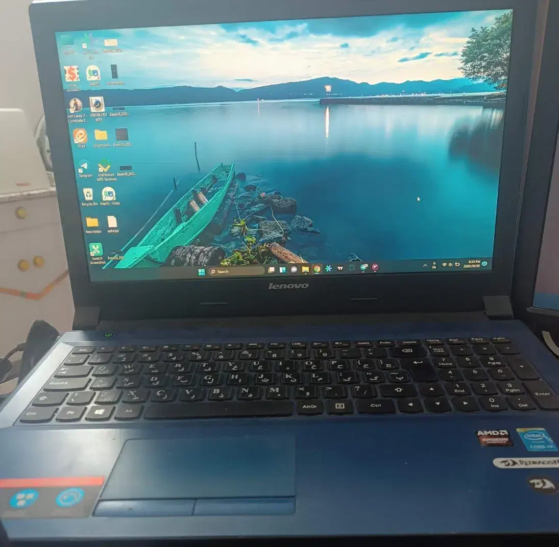 لبتاب lenovo|رایانه همراه|مبارکه, |دیوار