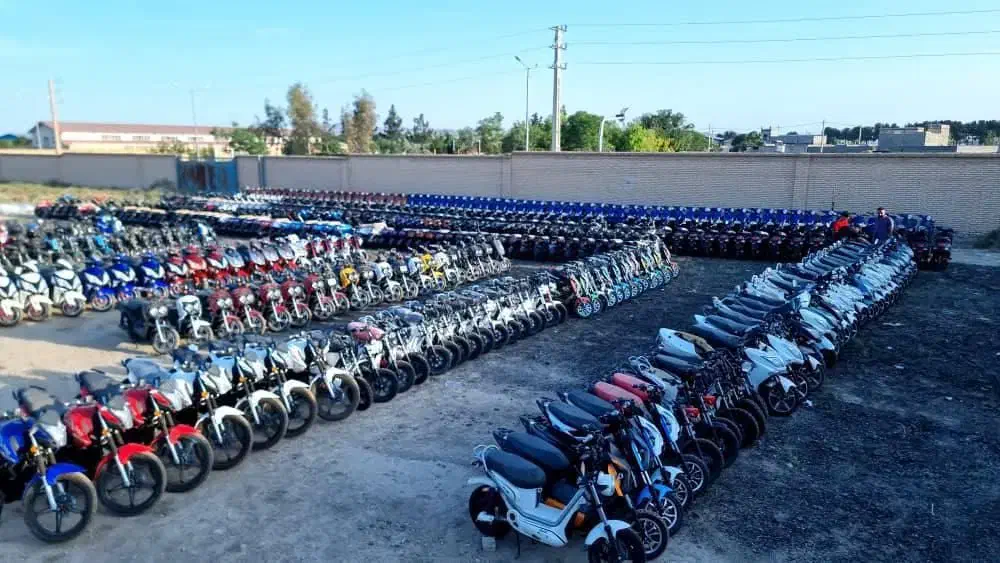 موتوربرقی و لوازم موتور مزایده|موتورسیکلت|تهران, گمرک|دیوار