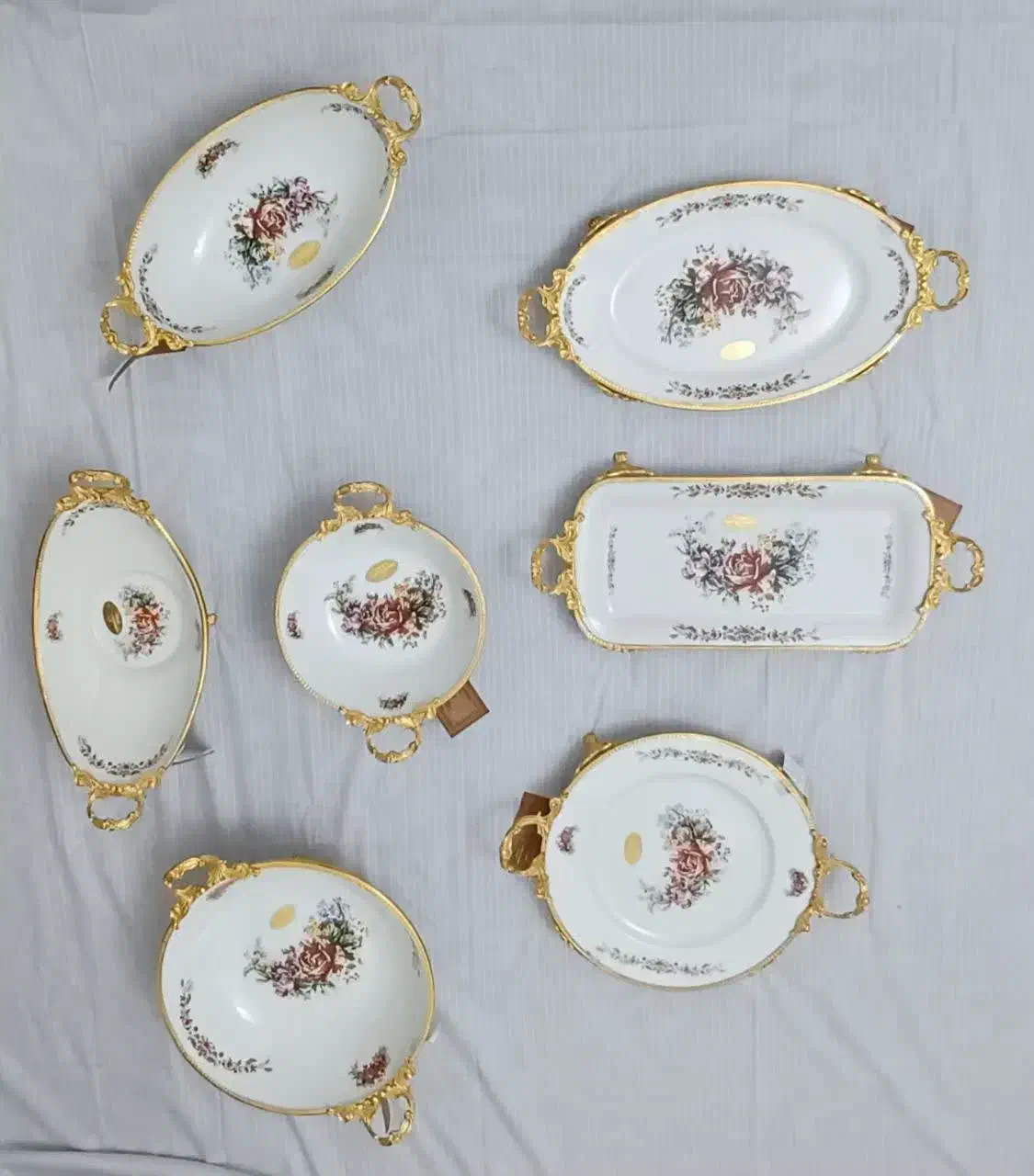 ظروف برنزی وچینی اصل|ظروف سرو و پذیرایی|تبریز, |دیوار