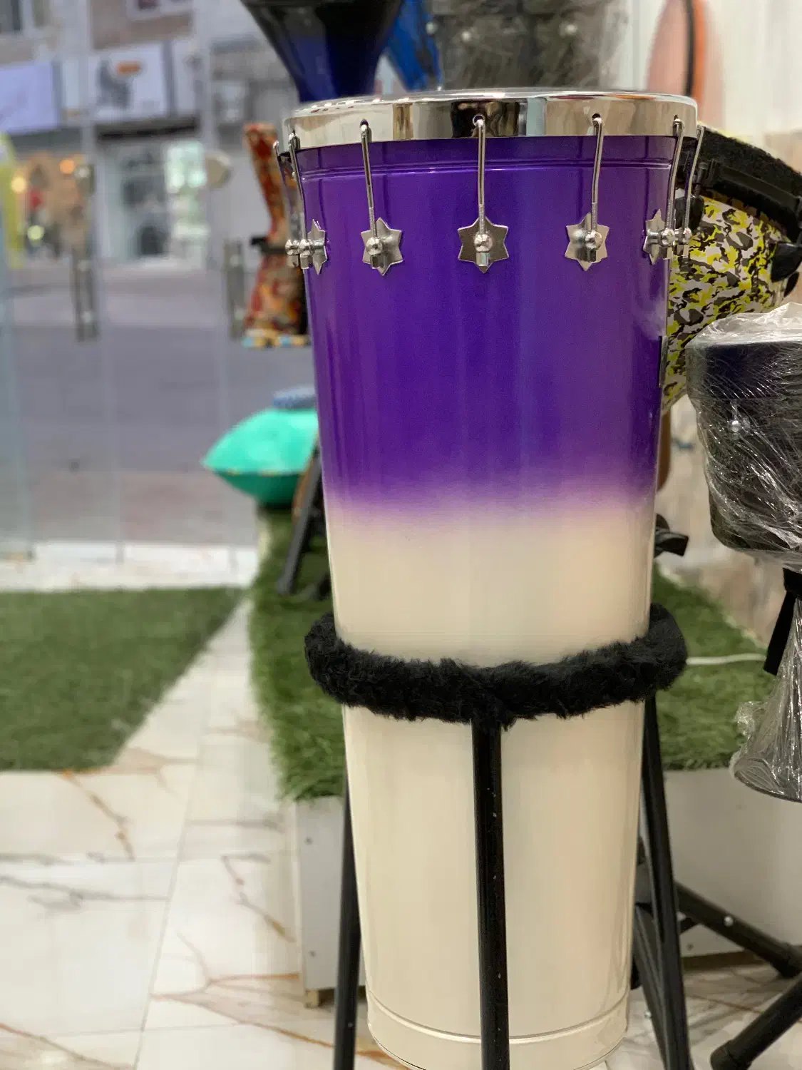 تیمبائو و ضرب تمپو پژواک|درام و پرکاشن|قائم‌شهر, |دیوار