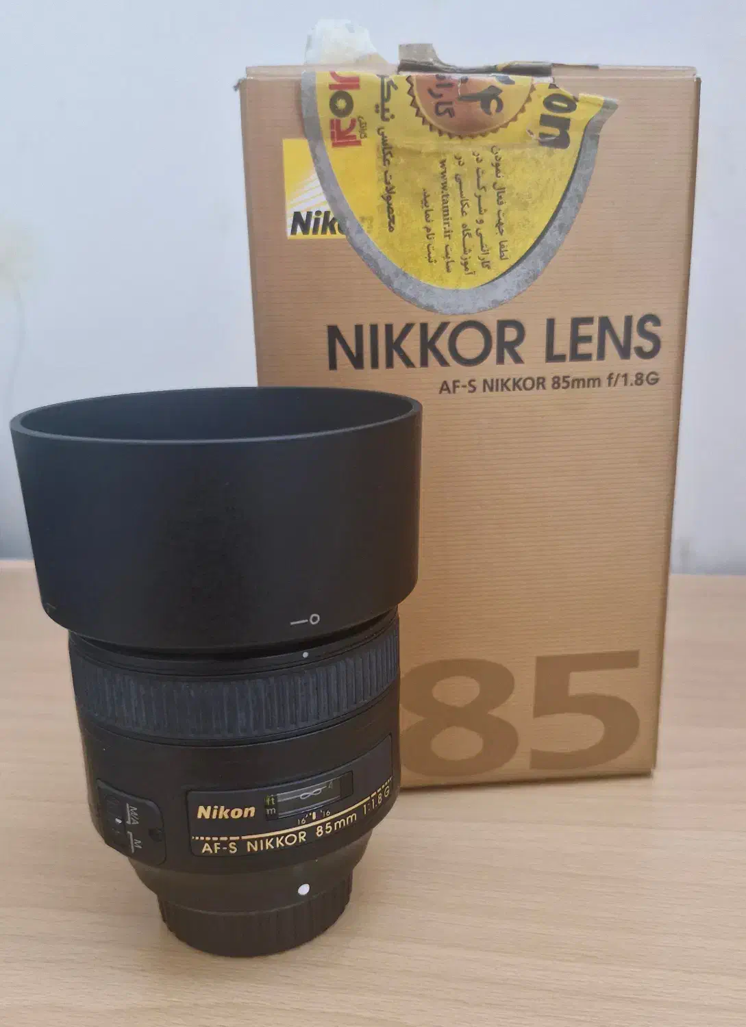 لنز دوربین نیکون مدل 85mm  f1/8|دوربین عکاسی و فیلم‌برداری|تهران, مرزداران|دیوار