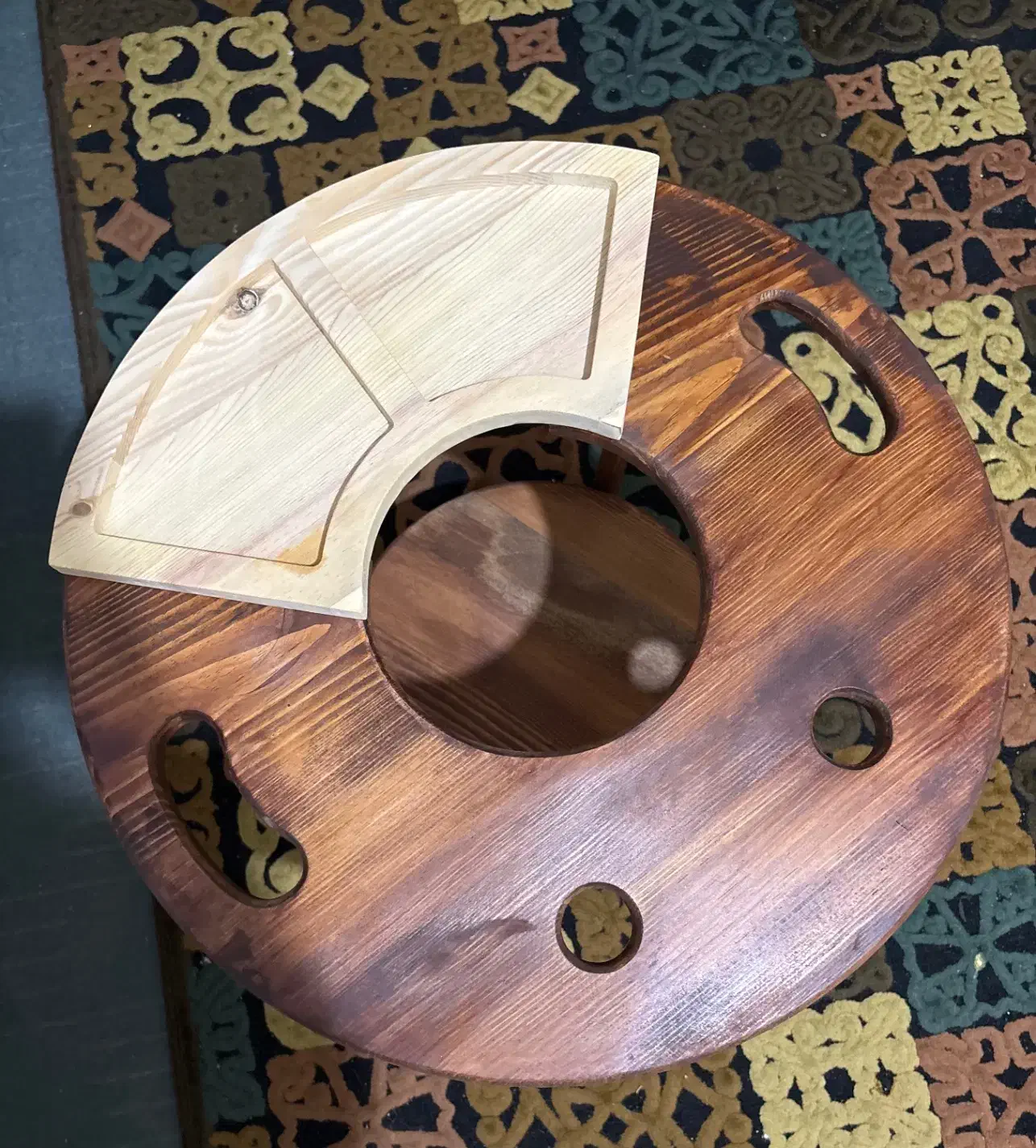 جا قلیانی چوبی ،کار دست|کلکسیون و سرگرمی|بندرعباس, |دیوار