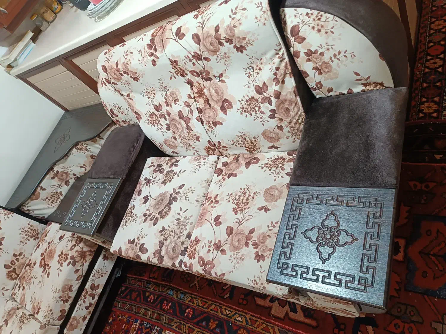 مبل هفت نفره راحتی ال شکل|مبلمان خانگی و میز عسلی|تبریز, |دیوار