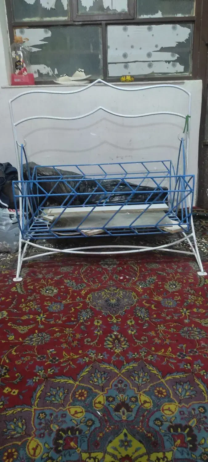 گهواره در حد نو|تخت و صندلی بچه|بهبهان, |دیوار