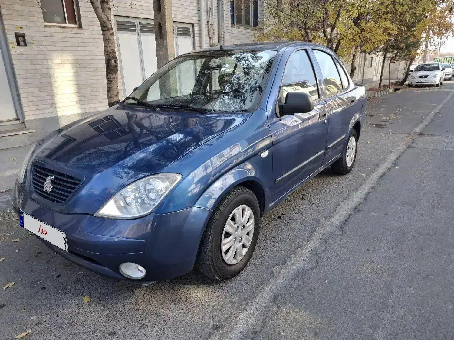 تیبا صندوق دار مدل ۹۱  کم کارکرد بدون ترک و جوش|خودرو سواری و وانت|تبریز, |دیوار