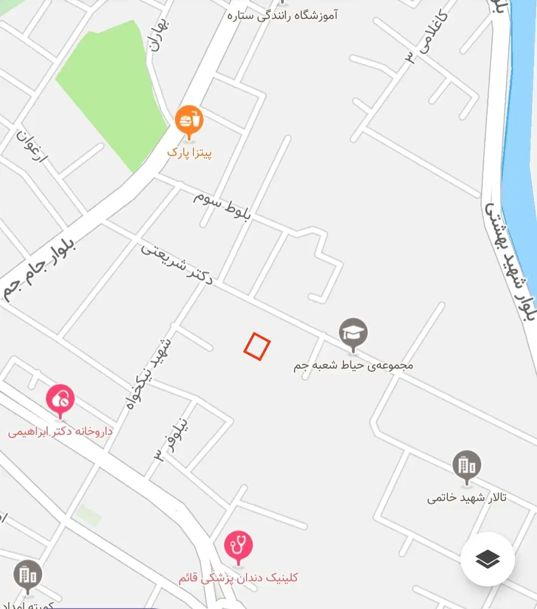 فروش زمین مسکونی / خیابان دکتر شریعتی|فروش زمین و ملک کلنگی|جم, |دیوار