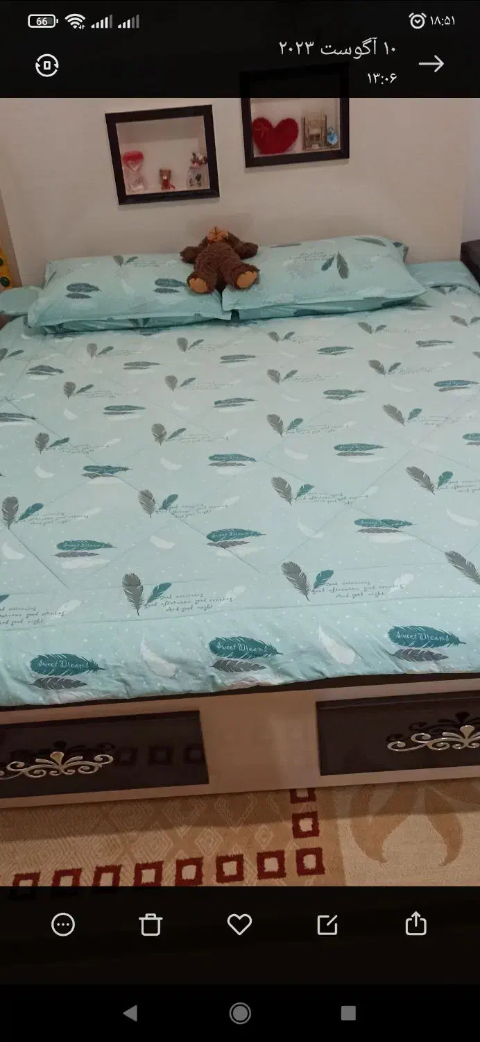 تخت وخواب دونفره|تخت و سرویس خواب|بوکان, |دیوار