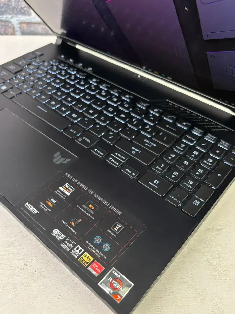 لپتاپ گیمینگ و مهندسی Asus Tuf FA617|رایانه همراه|تهران, میدان ولیعصر|دیوار