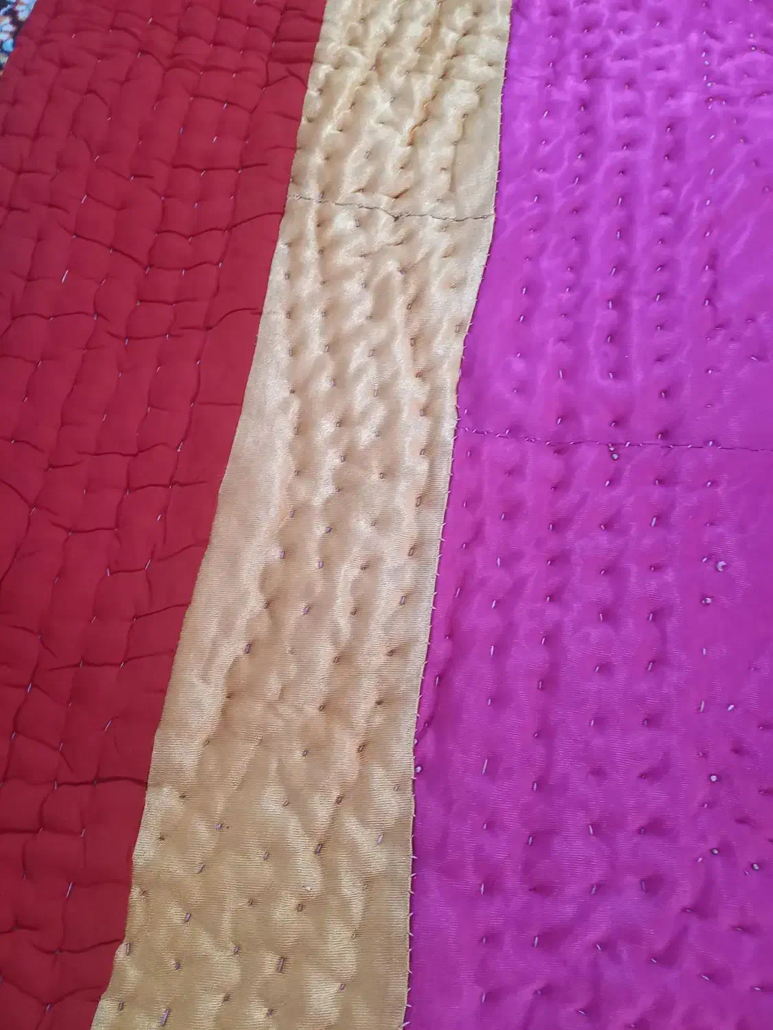 لحاف قدیمی یک نفره پنبه اصل|رختخواب، بالش، پتو|سنندج, |دیوار