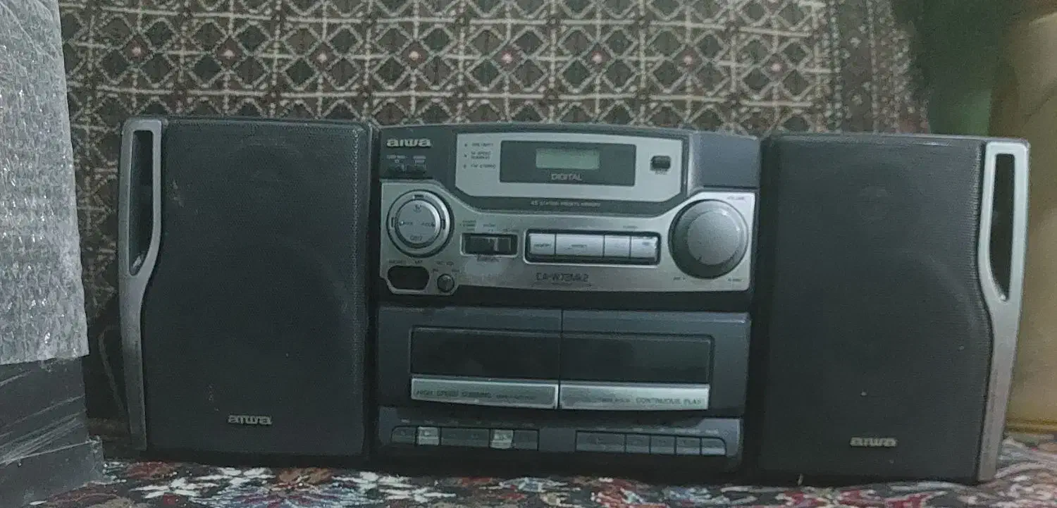 فروش رادیو ضبط ایوا اصل ژاپن سالم|سیستم صوتی خانگی|رزن, |دیوار