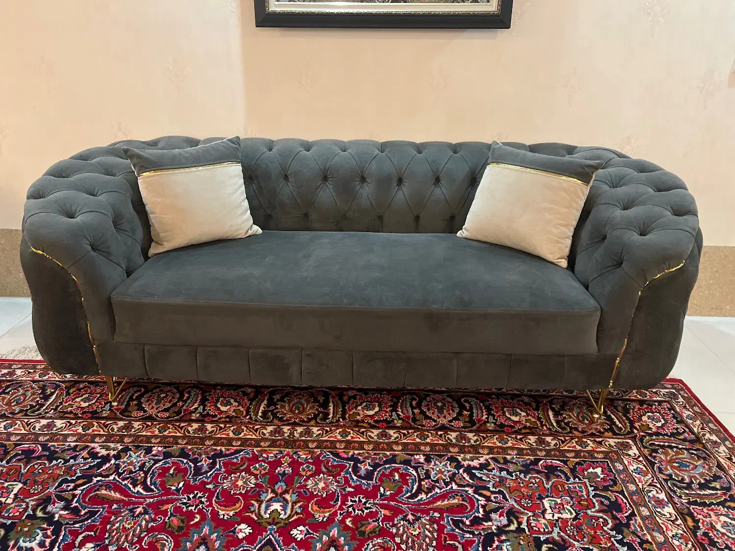 مبلمان راحتی چستر و میز جلو مبلی|مبلمان خانگی و میز عسلی|مشهد, بهشت|دیوار