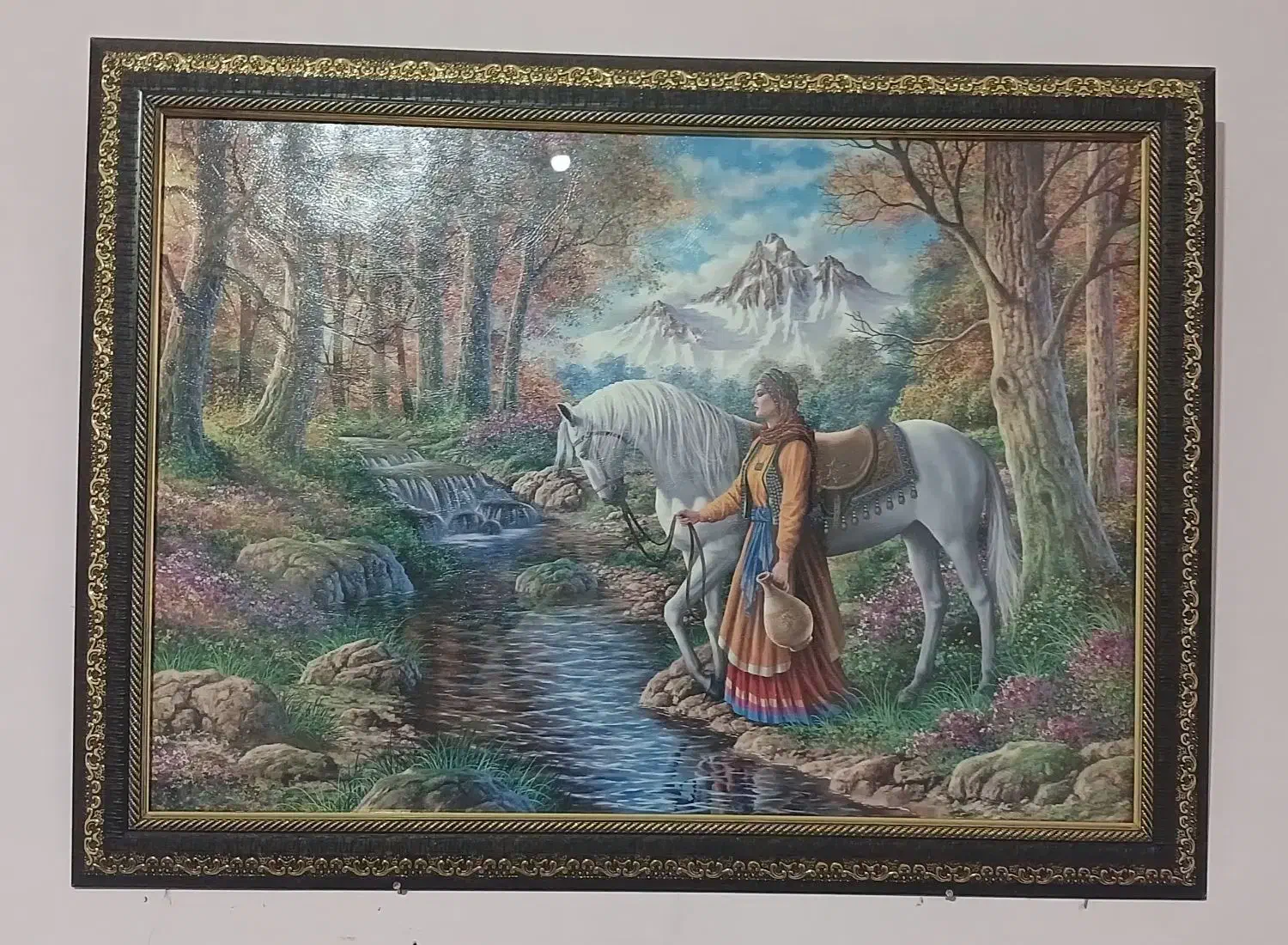 دوتا تابلو کاملا سالم|تابلو، نقاشی، عکس|قزوین, |دیوار