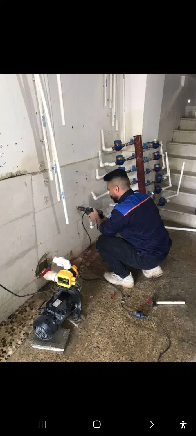 لوله کشی نصب پمپ|خدمات پیشه و مهارت|مسجد سلیمان, |دیوار