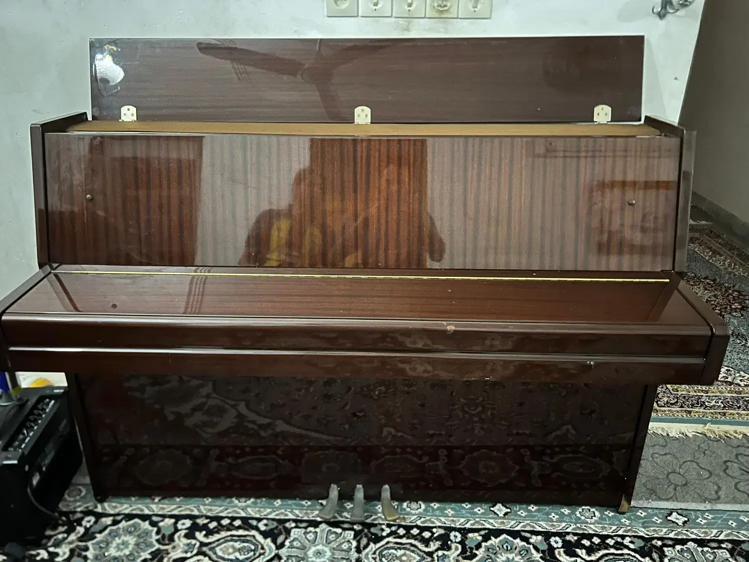 پیانو اکوستیک یاماها M5jr ژاپن|پیانو، کیبورد، آکاردئون|بندرعباس, |دیوار