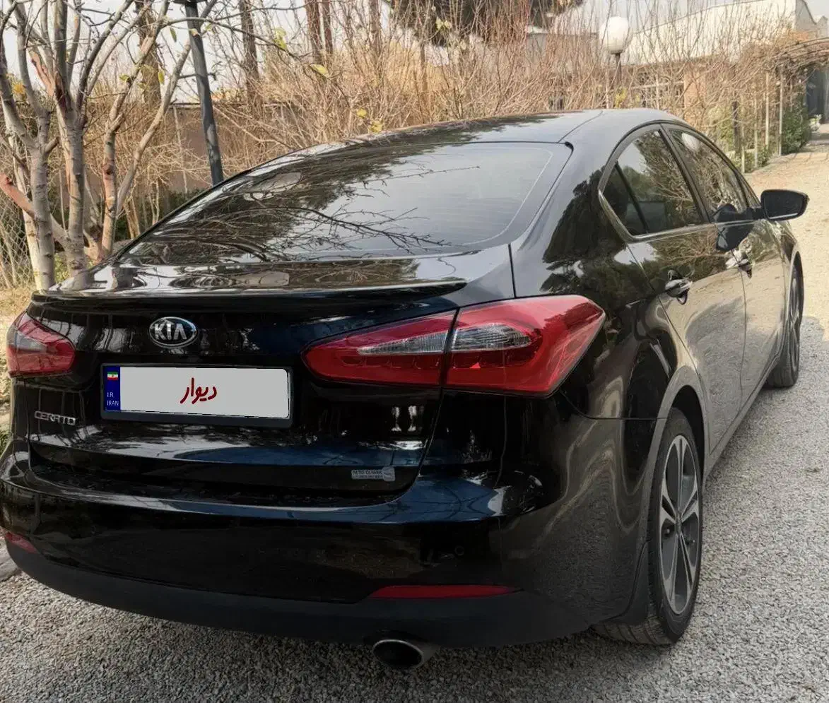 سراتو مشکی وارداتی ۲۰۱۴|خودرو سواری و وانت|اصفهان, چرخاب|دیوار