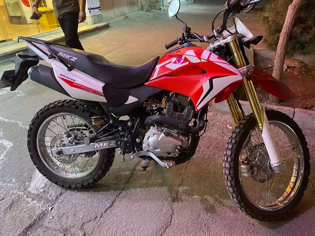 موتور تریل 250|موتورسیکلت|قم, تعویض پلاک|دیوار