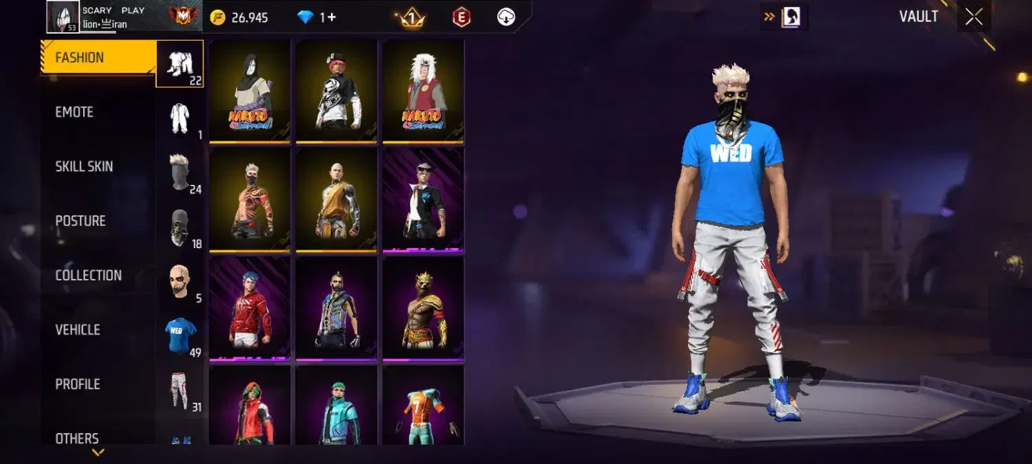 اکانت فری فایر|کنسول، بازی ویدئویی و آنلاین|مشهد, چاهشک|دیوار