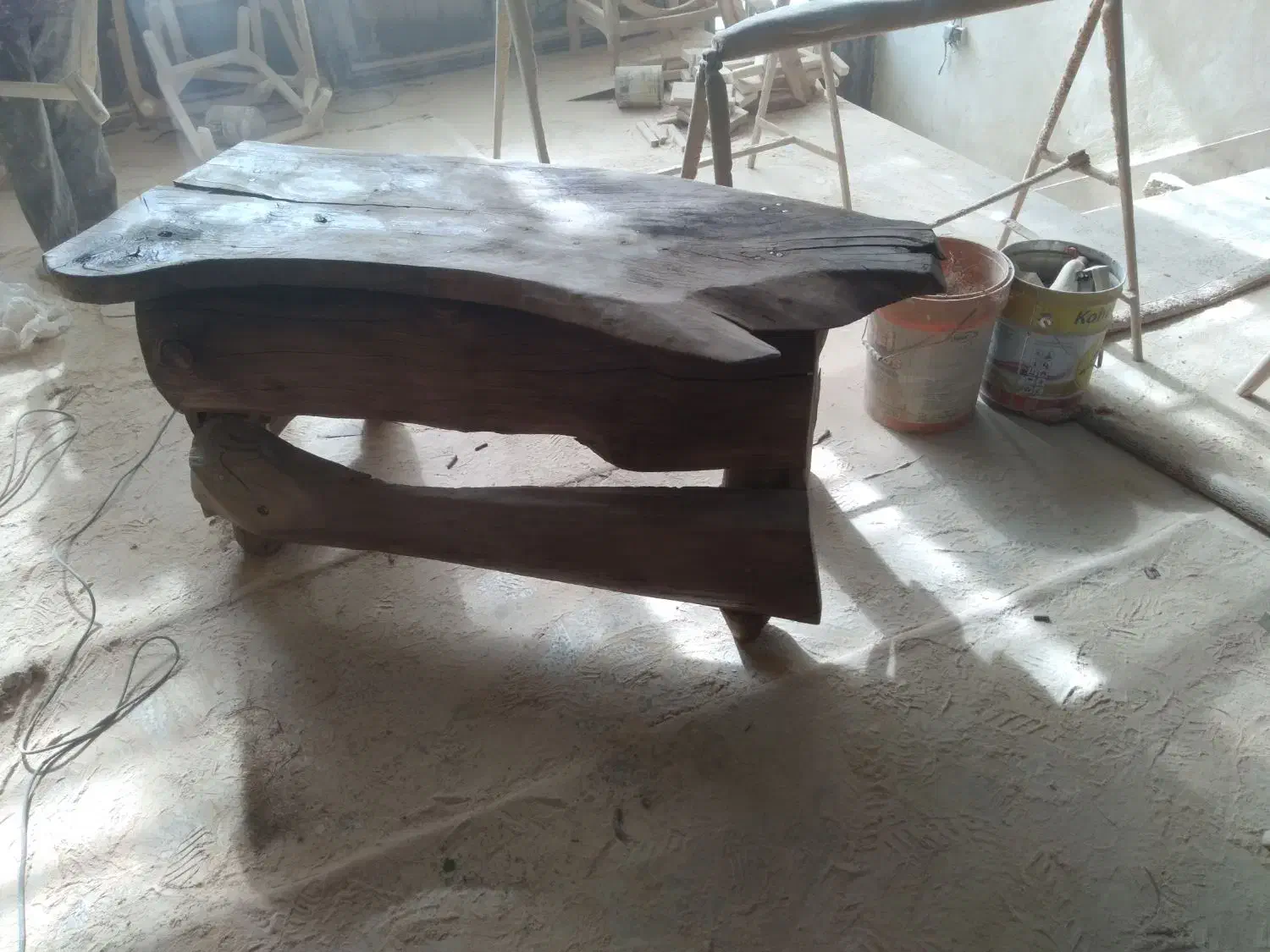 میز چوبی کافه|کافیشاپ و رستوران|ملایر, |دیوار