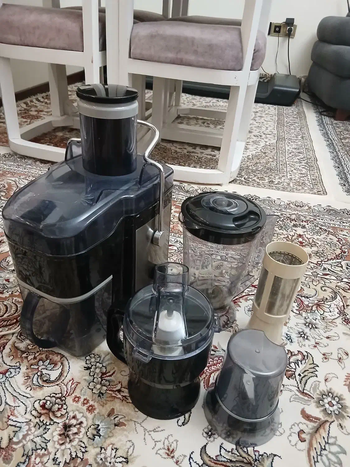 آبمیوه گیری ۴کاره مخلوط کن خرد کن آسیاب ارشیا|آبمیوه‌گیر و آب‌مرکبات‌گیر|تهران, افسریه شمالی|دیوار