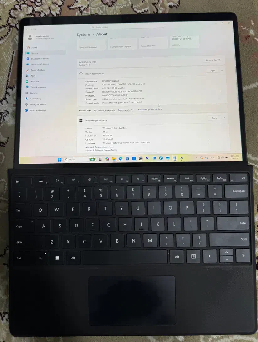 سرفیس ۹ پرو|رایانه همراه|اهواز, کیانپارس |دیوار