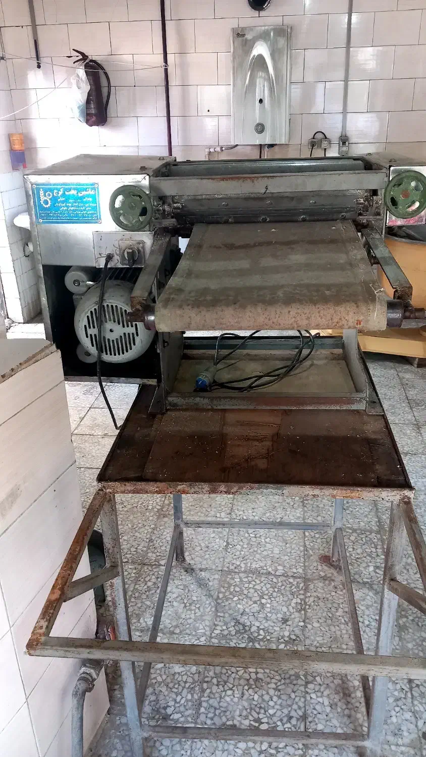 خمیر گیر چودان120کیلویی و وردنه|ماشینآلات صنعتی|رضوانشهر, |دیوار