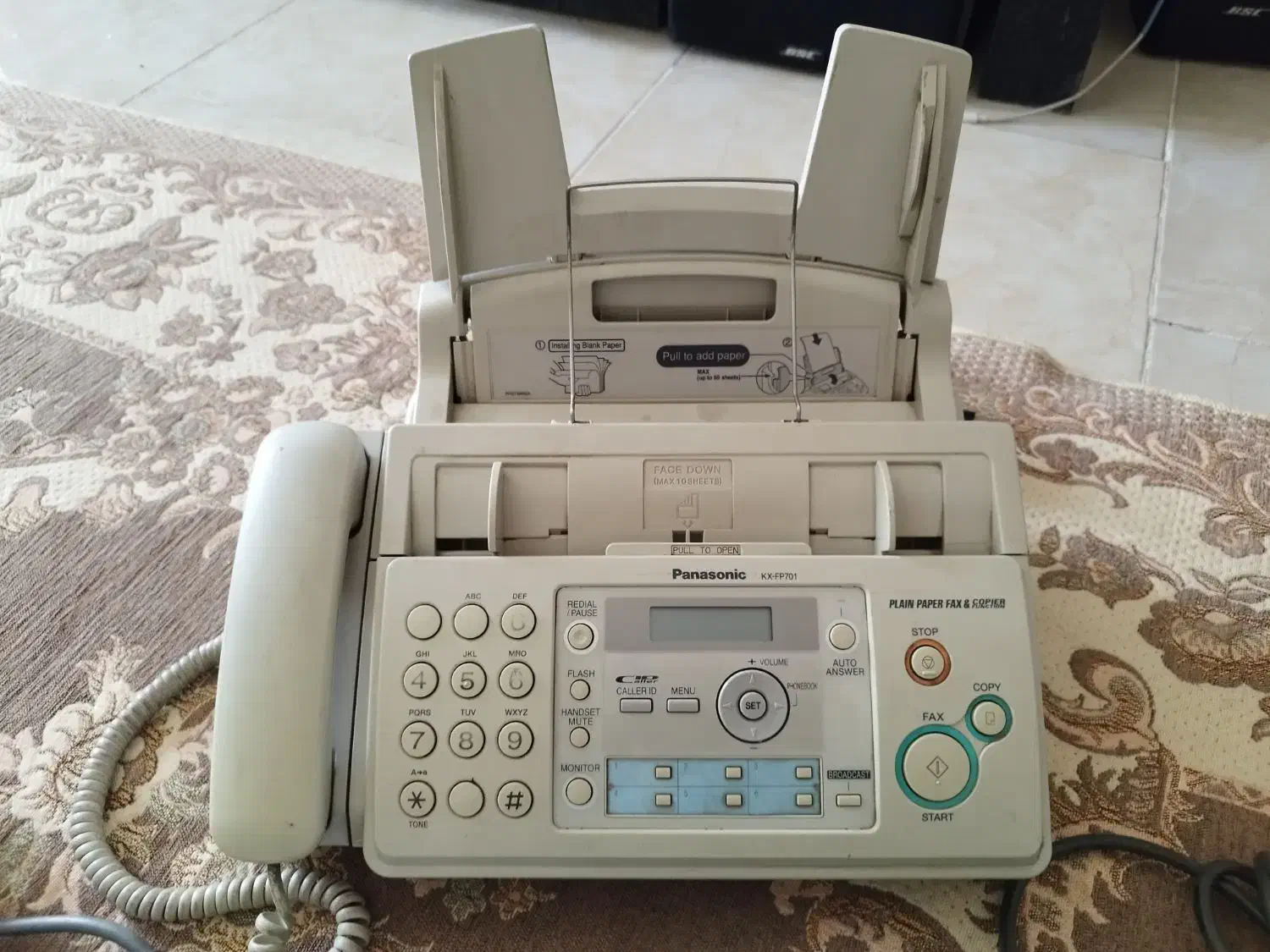 تلفن فکس پاناسونیک و شارپ|پرینتر، اسکنر، کپی، فکس|هشتگرد, فاز ۱ مهستان|دیوار