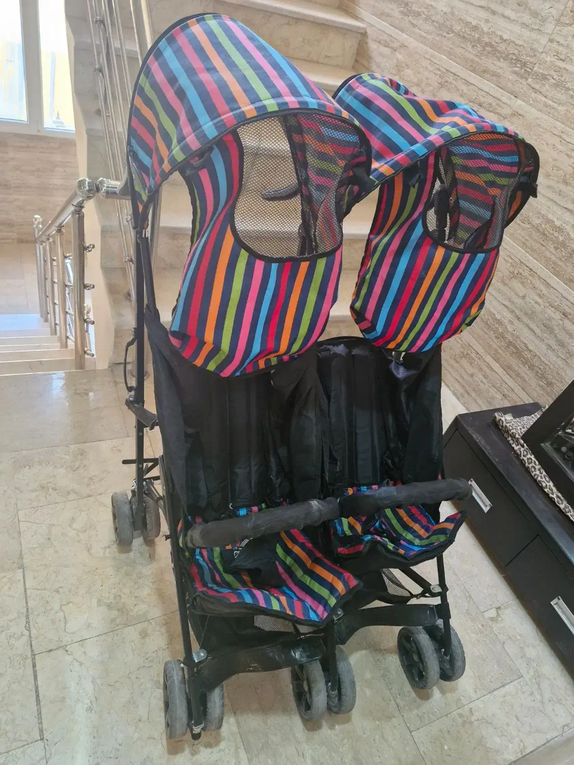 کالسکه دوقلو|کالسکه و لوازم جانبی|پردیس, فاز ۲|دیوار