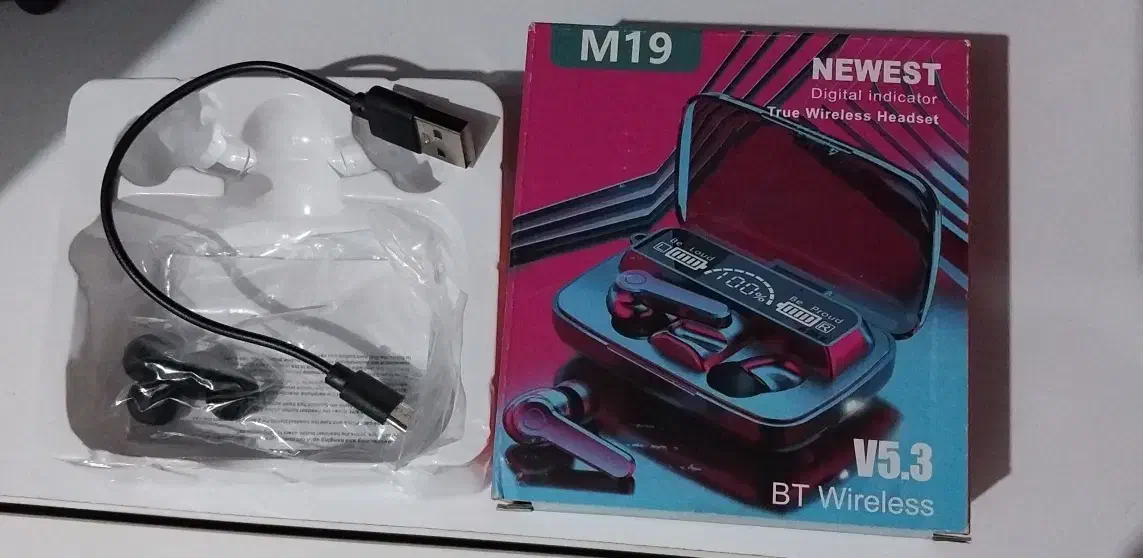 ایرپاد مشکی M19|لوازم جانبی موبایل و تبلت|بروجرد, |دیوار