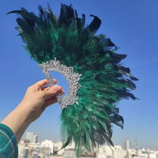 بادبزن پر|زیورآلات و اکسسوری|تبریز, |دیوار