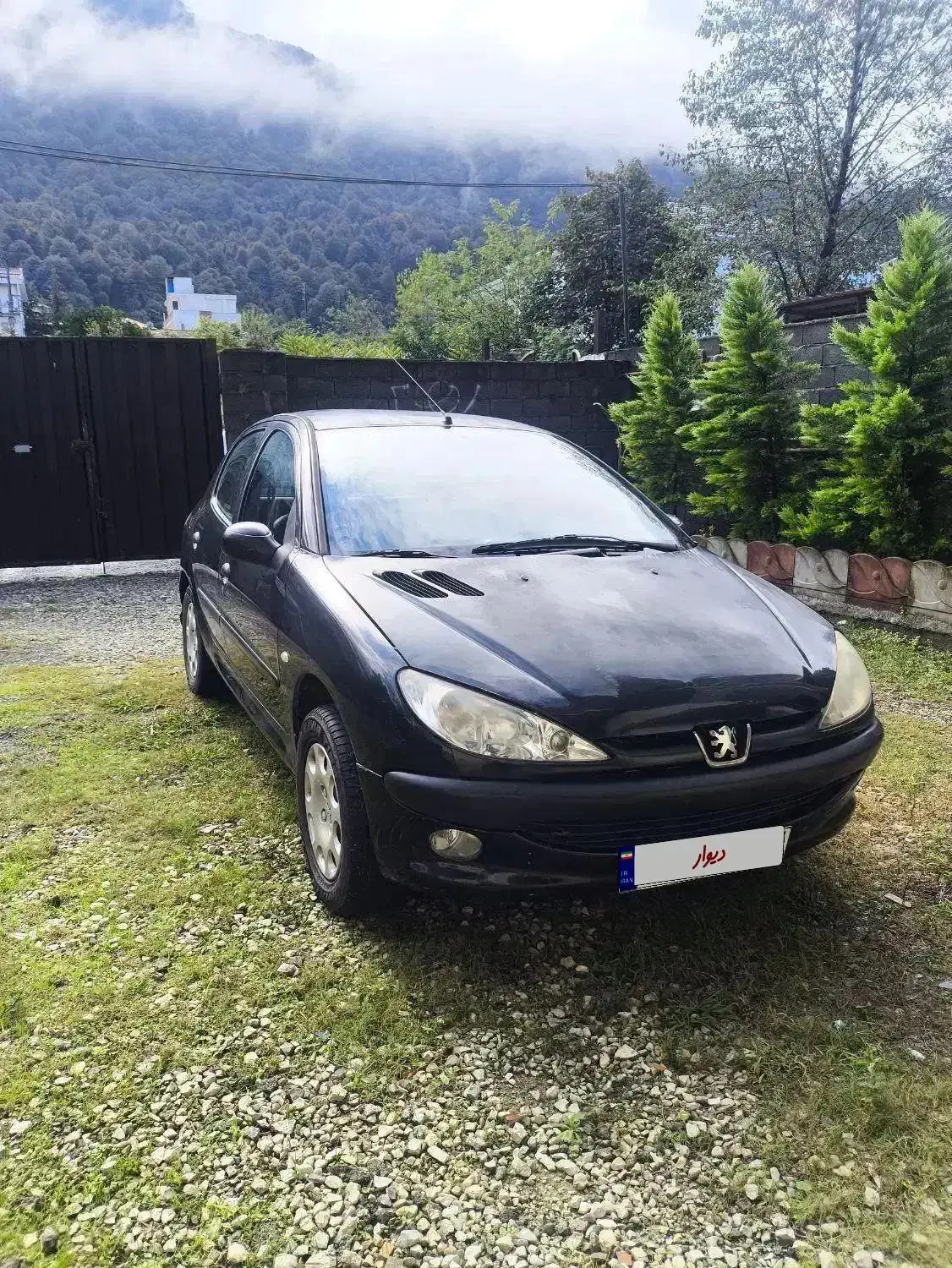 206 فرانسوی مدل 82 دو برگ سند|خودرو سواری و وانت|چالوس, |دیوار