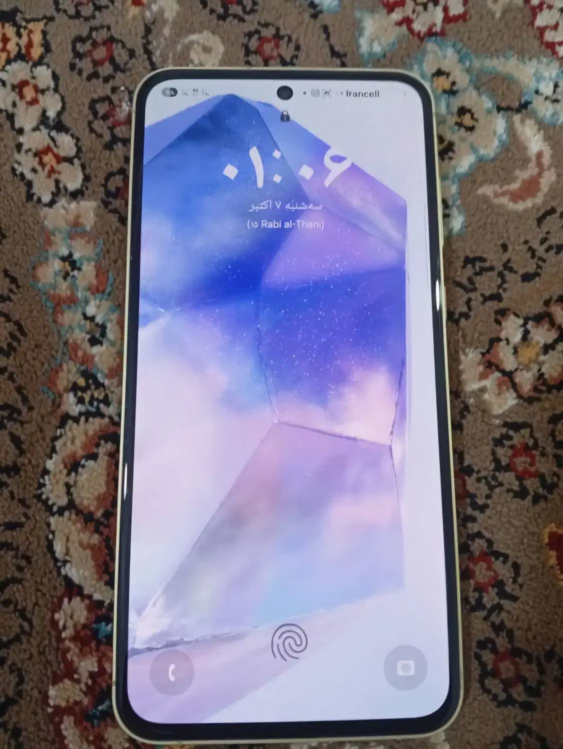 گوشی A55 گیگ 256 درحد خشک ضماتی|موبایل|زابل, |دیوار