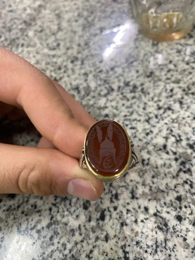 انگشتر نقره عقیق دست ساز شمایل|جواهرات|تهران, شهرک طالقانی|دیوار