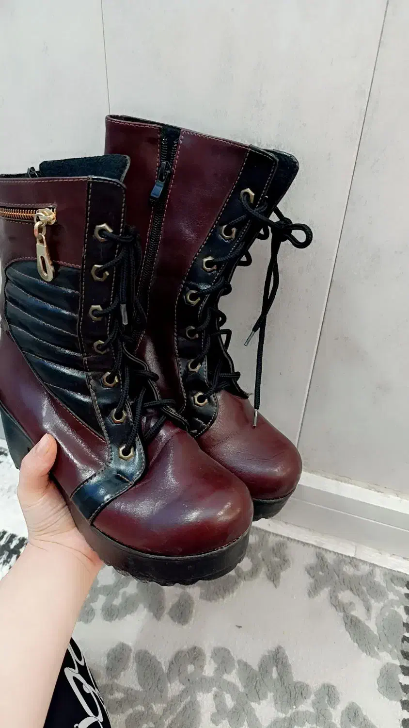 پوتین شیک ودرحدنو|کیف، کفش، کمربند|ارومیه, |دیوار