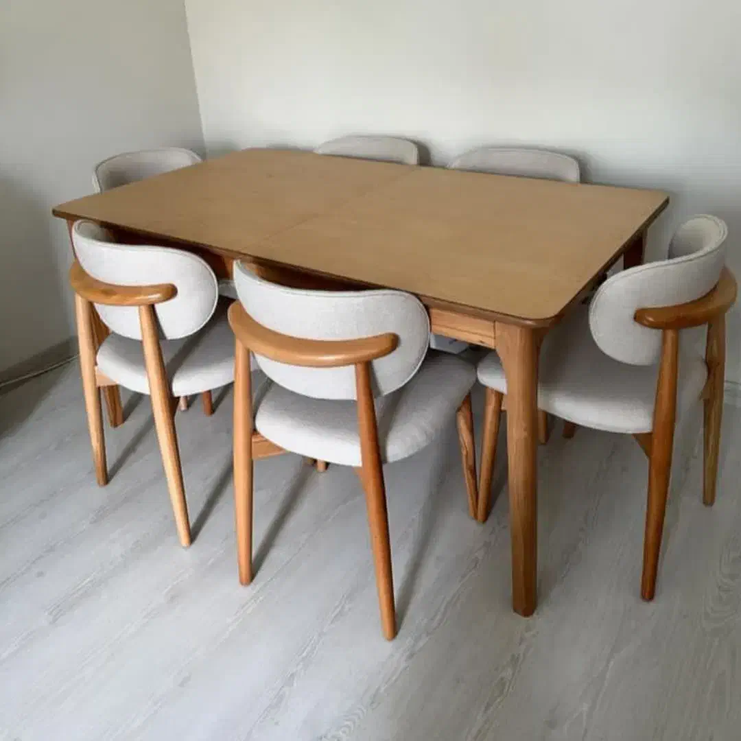 میزغذا خوری با بهترین چوب برند اقای انصاری|میز و صندلی غذاخوری|یاسوج, |دیوار