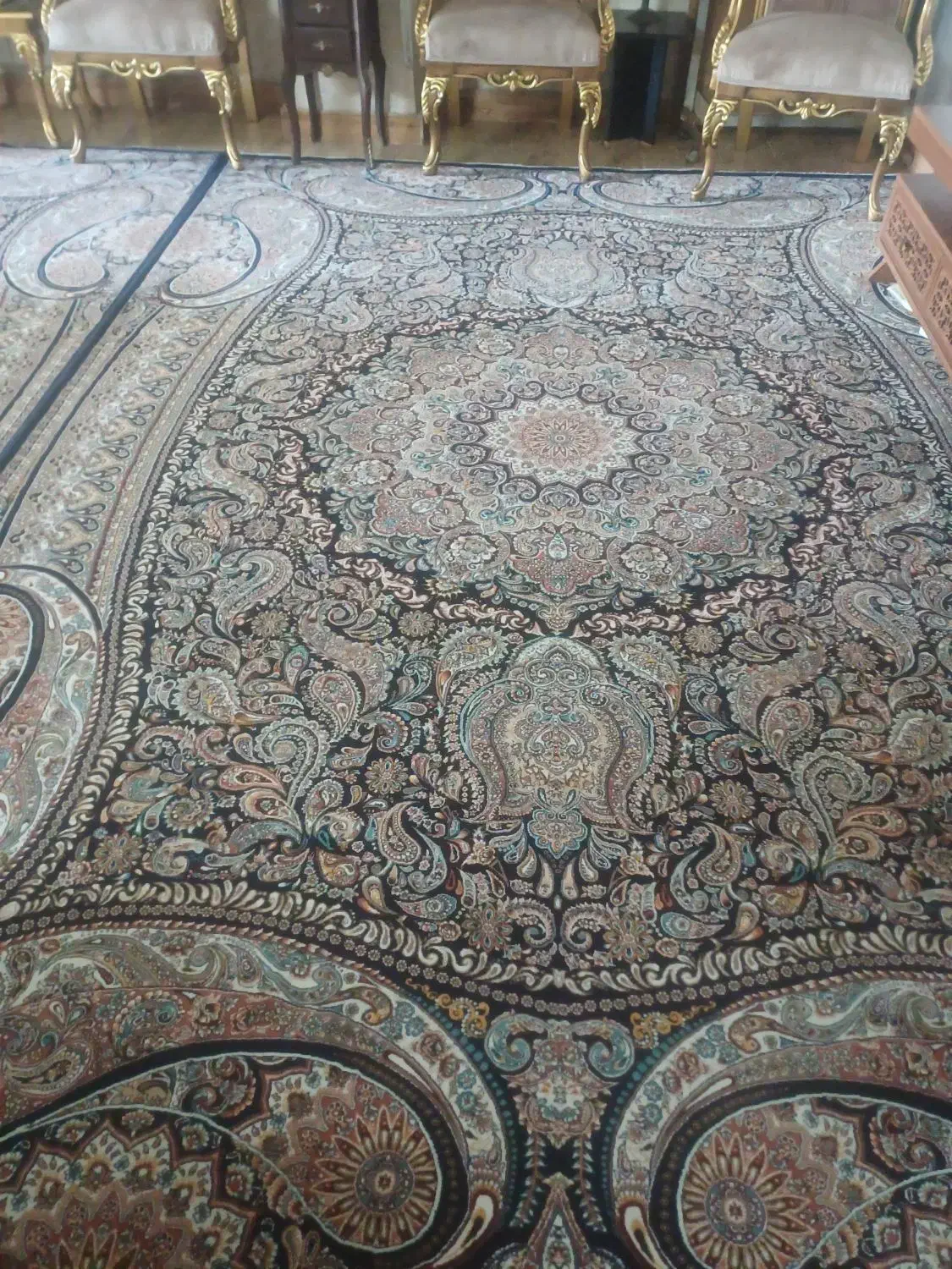 فرش ۹متری ماشینی|فرش|گلستان (تهران), |دیوار