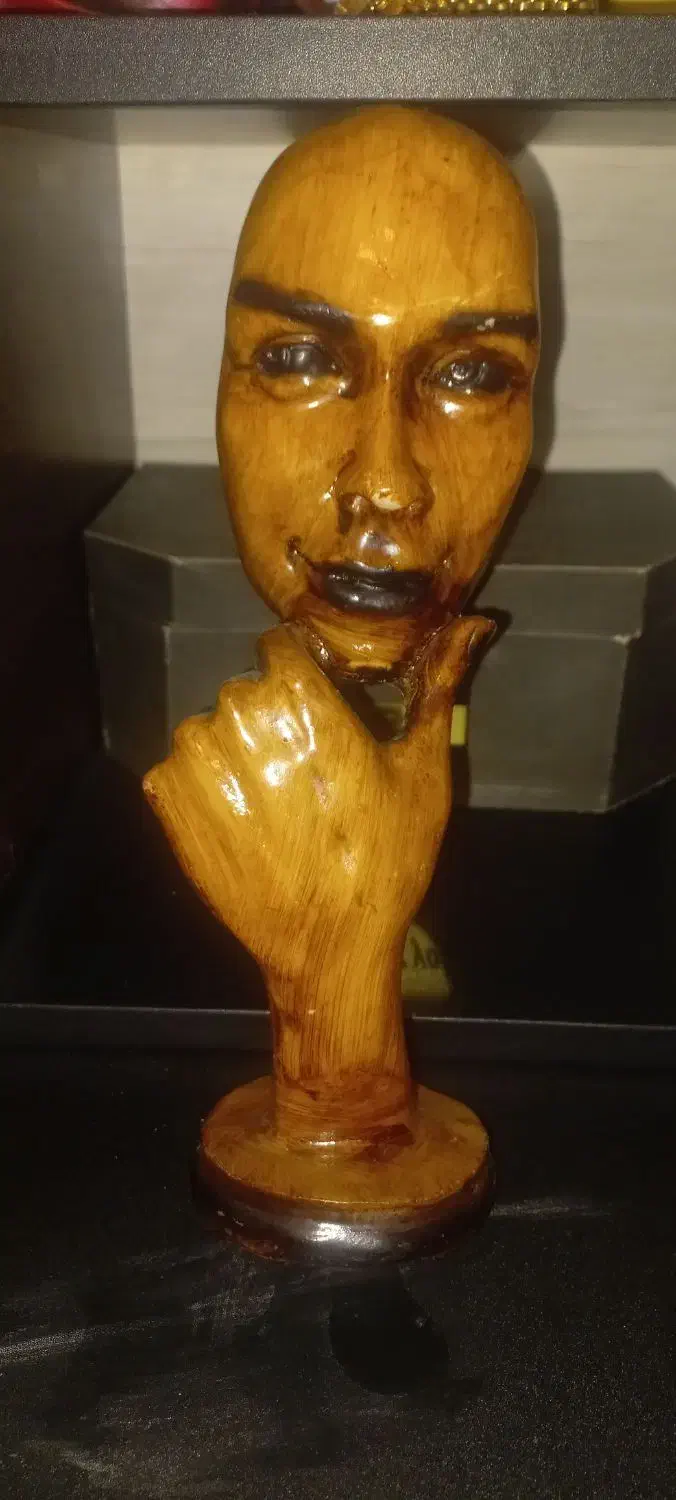 مجسمه تفکر|مجسمه، تندیس، ماکت|اسلام‌شهر, مطهری|دیوار