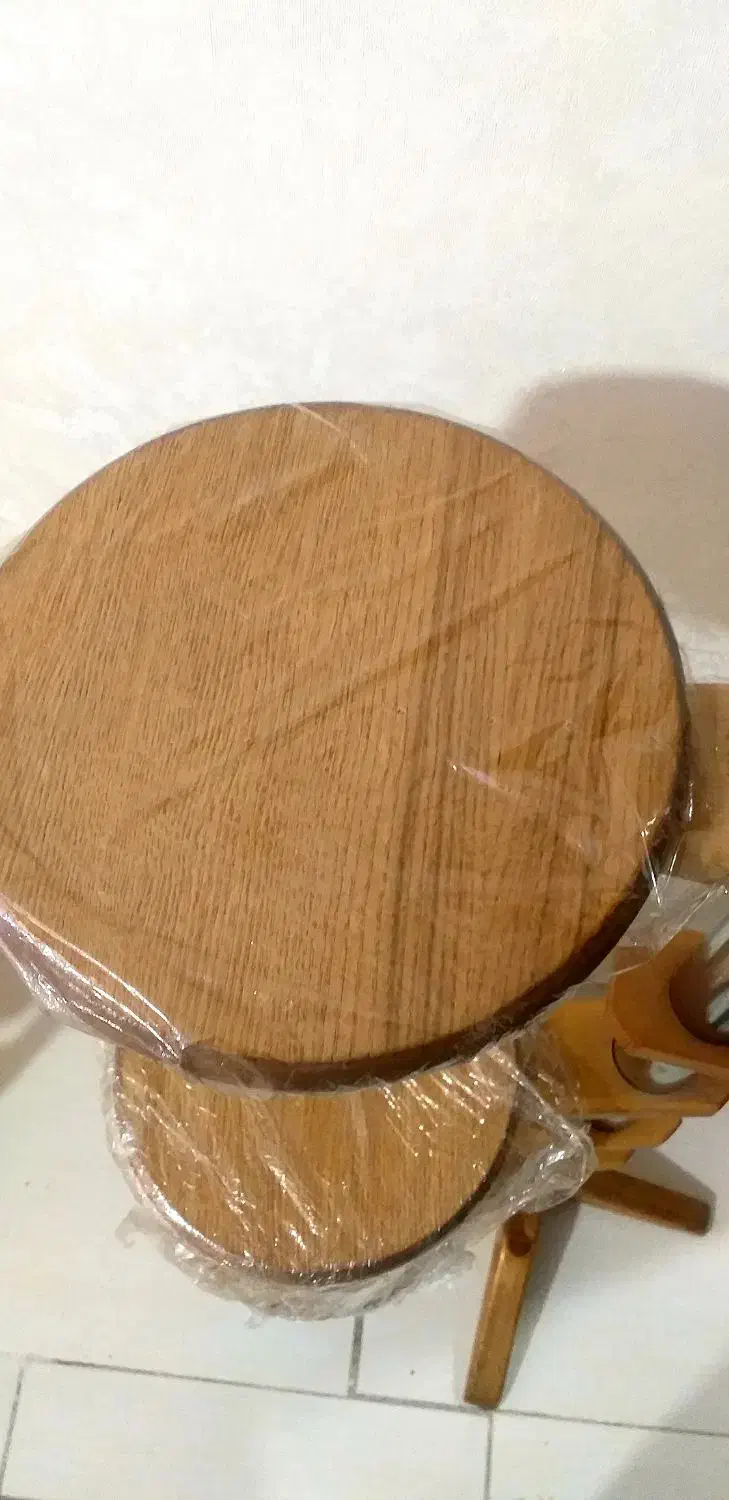 پایه قابلمه چوب و استیل|آب‌چکان و نظم‌دهنده ظروف|مشهد, بهمن|دیوار