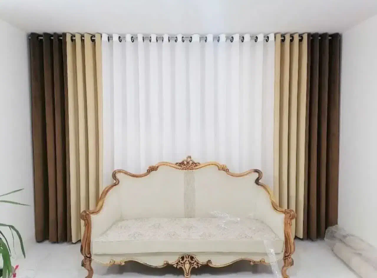 پرده آماده تحویل یک روزه به صورت نقد و اقساط|پرده، رانر، رومیزی|مشهد, رده|دیوار