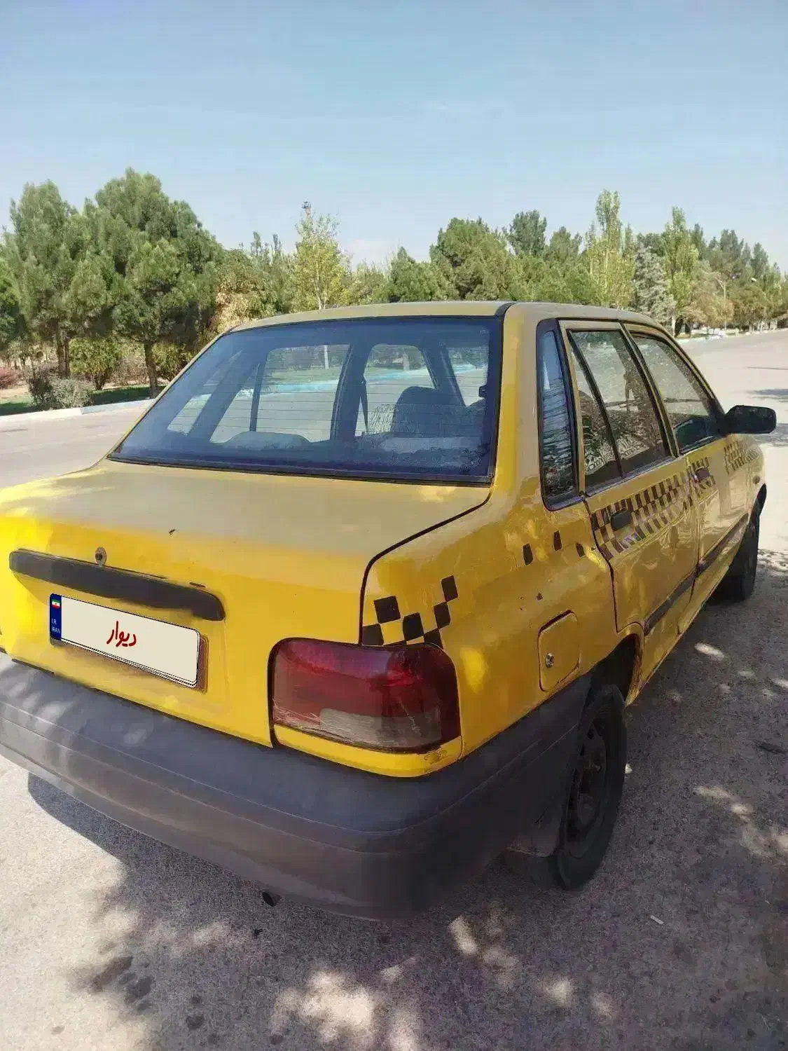 پرایدتاکسی دوگانه سوزشرکتی مدل ۱۳۸۷|خودرو سواری و وانت|صفادشت, |دیوار