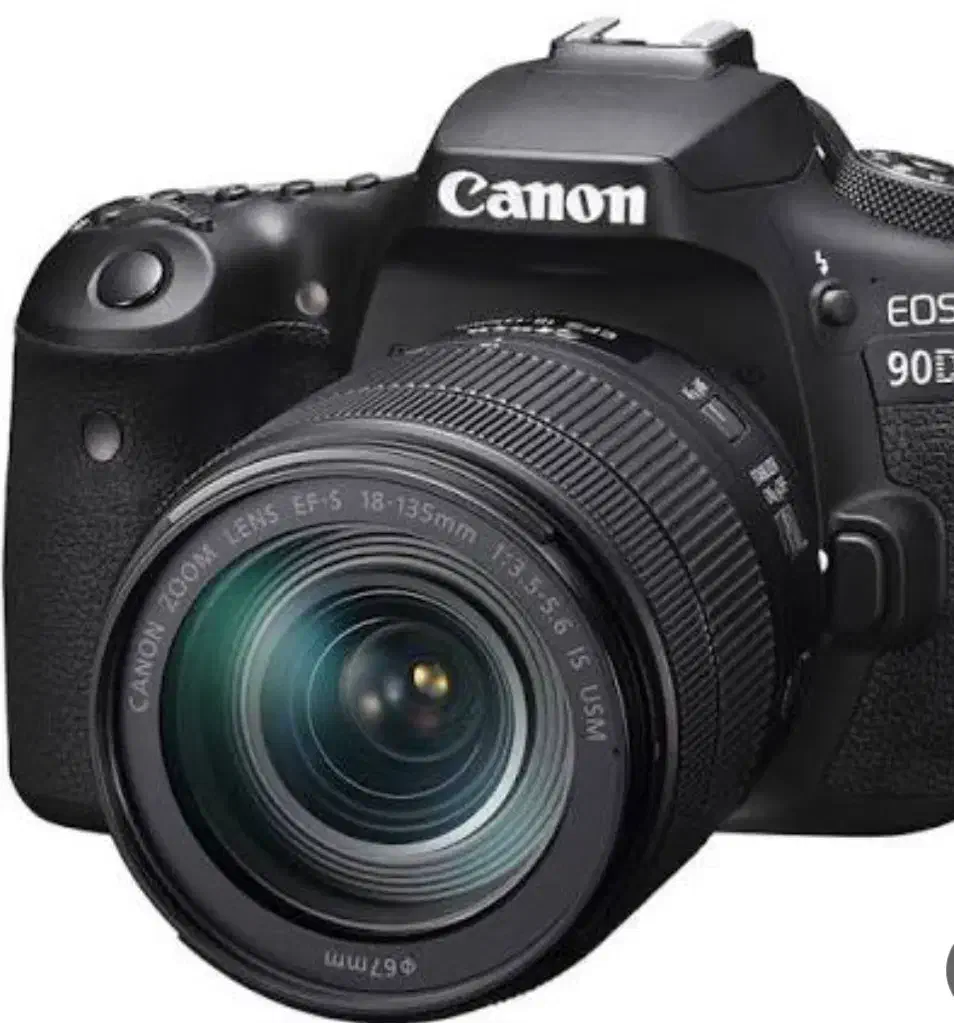 دوربین کنون ۹۰ دی بهمراه لنز ۱۸-۳۵|دوربین عکاسی و فیلم‌برداری|تهران, مدائن|دیوار