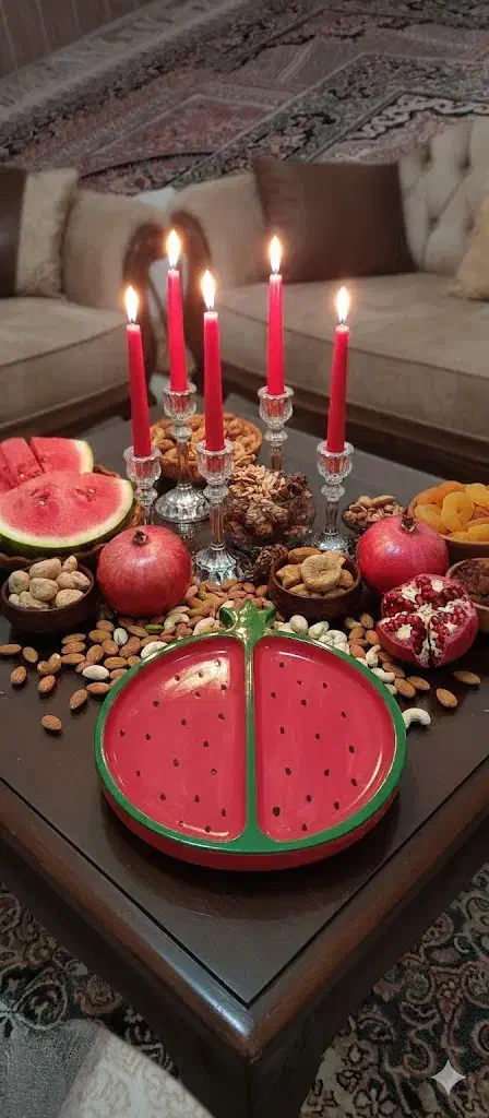 یلدایی متفاوت با ظروف پذیرایی یلدایی|صنایع دستی و سایر لوازم تزئینی|بندرعباس, |دیوار