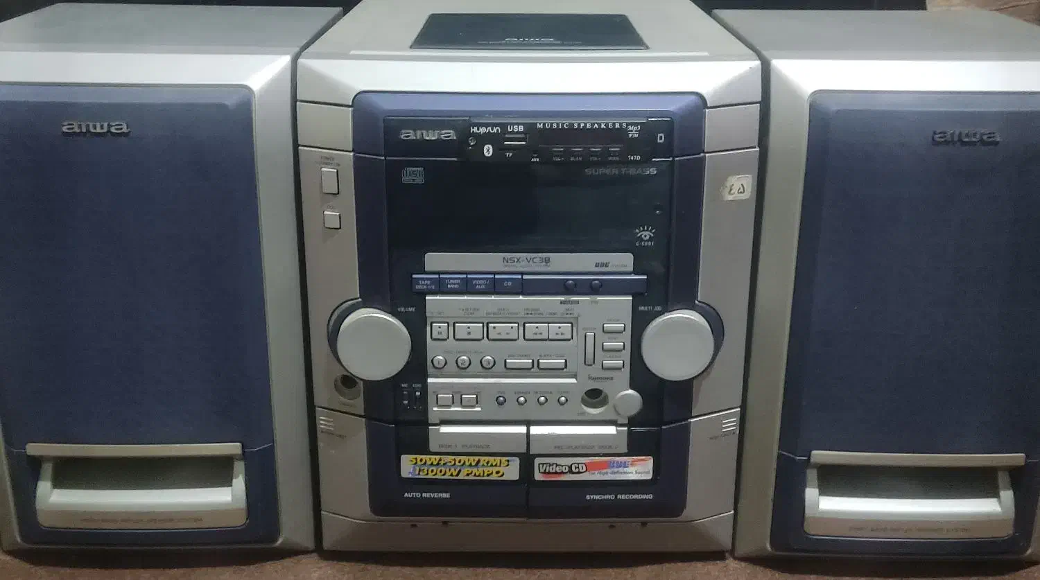 ضبط aiwa|سیستم صوتی خانگی|مرودشت, مختارآباد|دیوار