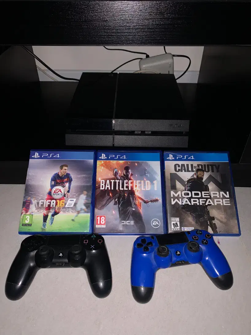 Ps4 fat 500 GB|کنسول، بازی ویدئویی و آنلاین|هشتگرد, فاز ۱ مهستان|دیوار