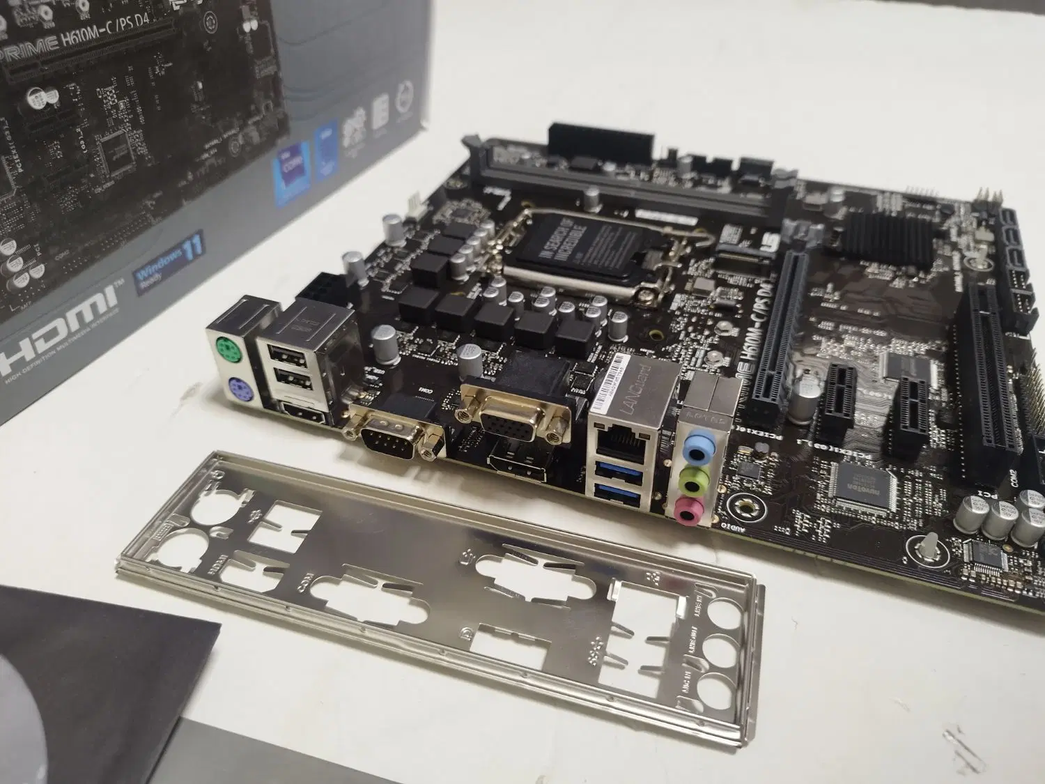 مادربرد ایسوس h610m-c asus نسل ۱۲ ۱۳+ گارانتی اصلی|قطعات و لوازم جانبی رایانه|تهران, شیخ هادی|دیوار