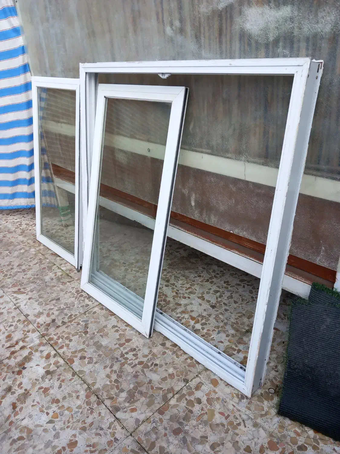 پنجره دوجداره آلمینیومی|مصالح و تجهیزات ساختمان|بندر انزلی, لیچارگی حسن رود|دیوار