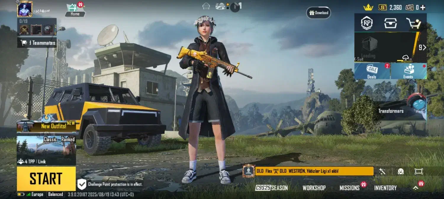 اکانت پابجی|کنسول، بازی ویدئویی و آنلاین|تبریز, |دیوار