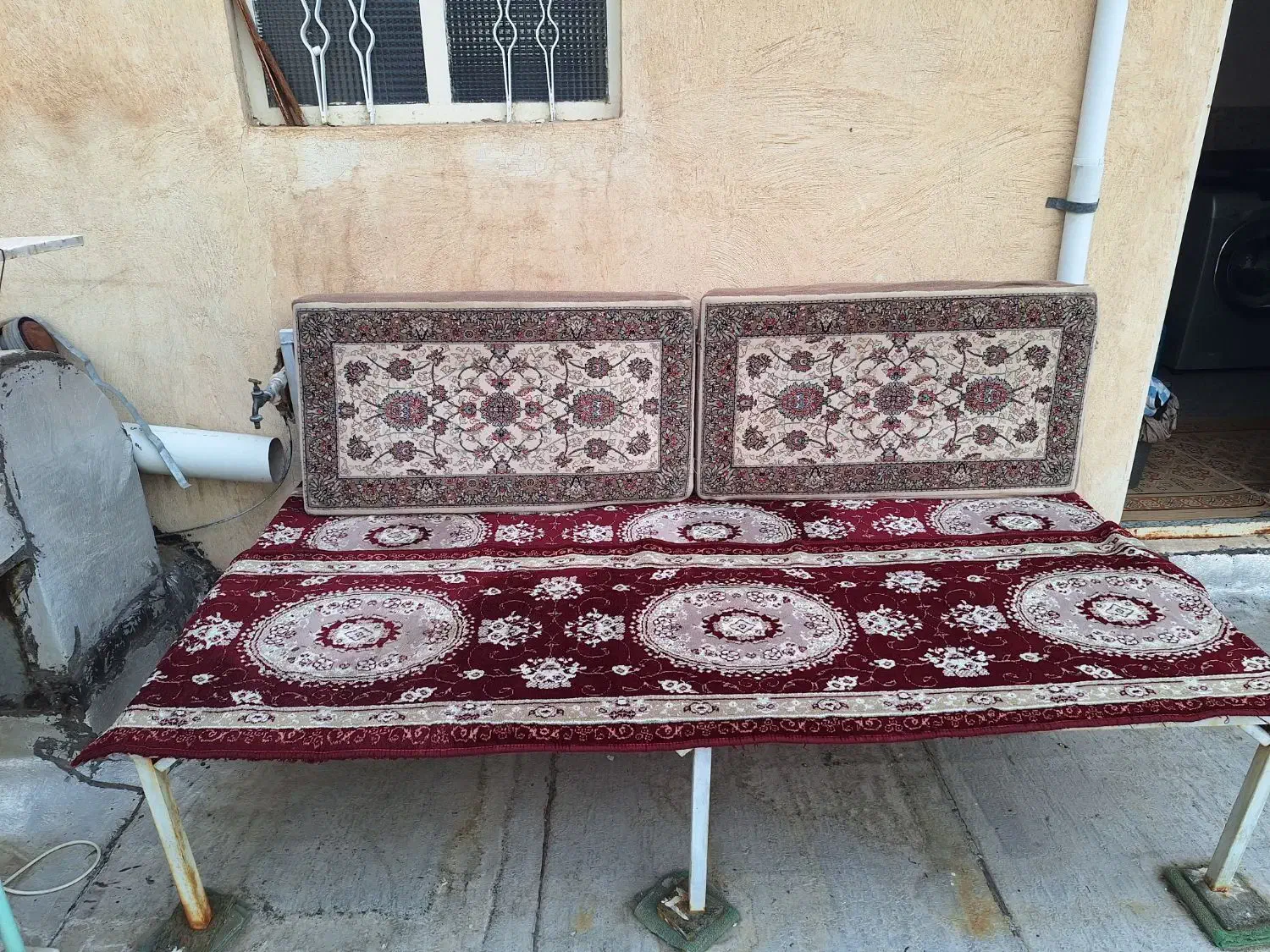 تخت‌ فلزی باغی|تخت و سرویس خواب|قرچک, زیبا شهر|دیوار