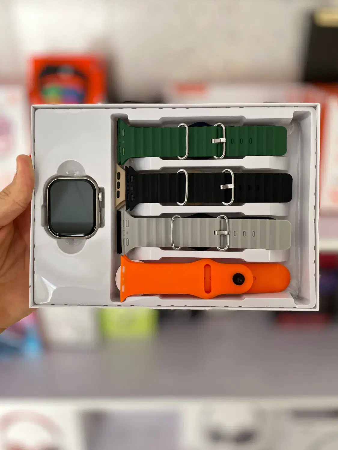 اپل واچ ، ساعت هوشمند مدل kw30 max با 7 تا بند|ساعت|تهران, ابوذر|دیوار